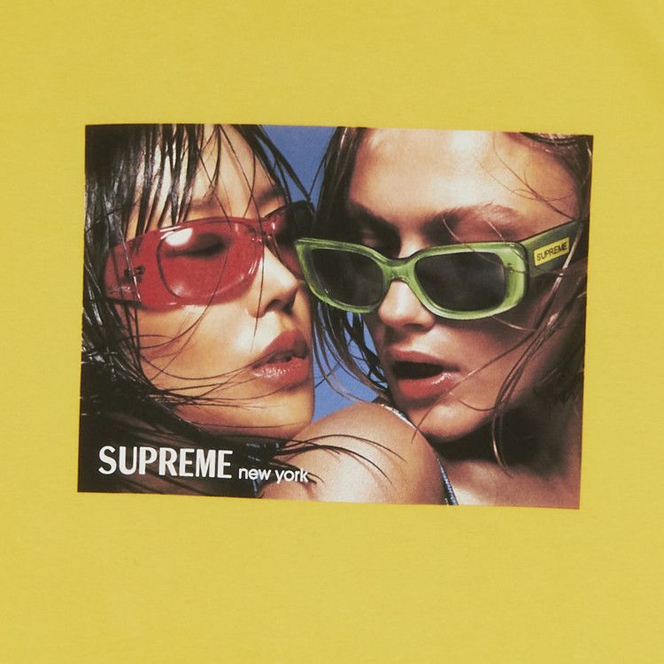 Supreme Eyewear Tee 'yellow'