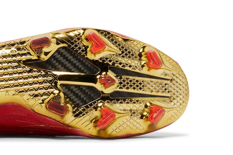 Adidas X Speedflow+ Fg Vivid Red Gold Metallic