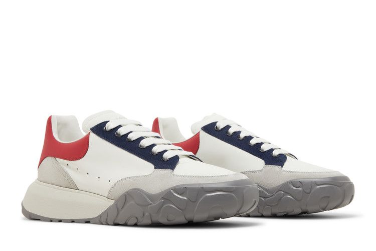 Alexander Mcqueen Court Trainer White Multicolor