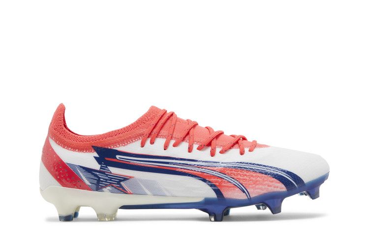 PUMA Christian Pulisic x Ultra Ultimate FG AG 'White Blazing Blue'