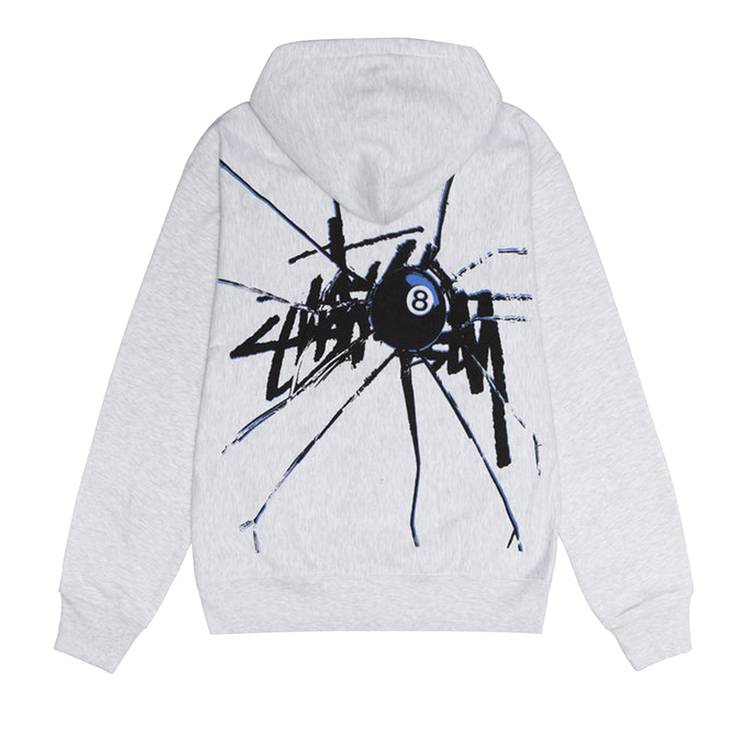 Buy Stussy Shattered Zip Hoodie 'Ash Heather' - 1974959 ASH