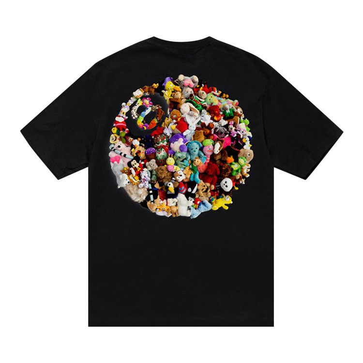 Buy Stussy Plush Tee 'Black' - 1904927 BLAC | GOAT