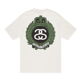 ★【STUSSY】★Stussy Crown Wreath T-Shir.t White★Tシャツ★ Stussy Crown Wreath T-Shirt White Shop Authentic at SASOM