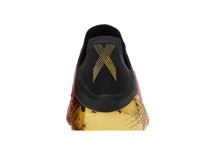 Adidas X Speedflow+ Fg Vivid Red Gold Metallic