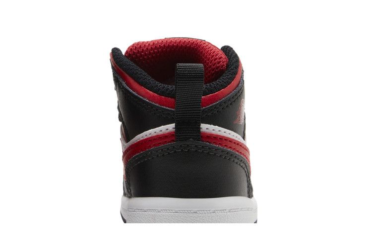 Air Jordan 1 Mid Td Black Fire Red
