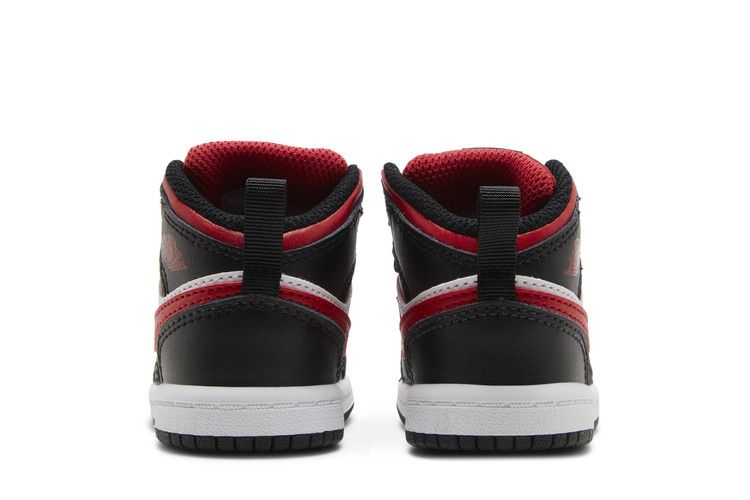 Air Jordan 1 Mid Td Black Fire Red