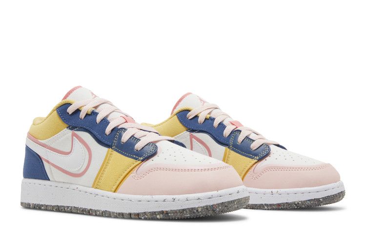 Air Jordan 1 Low SE Gs Multi-Color Canvas