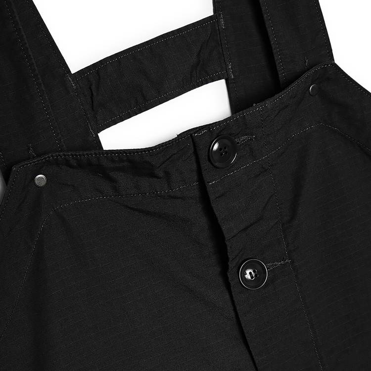Engineered Garments 6.5oz Flat Twill Overalls 'Black'