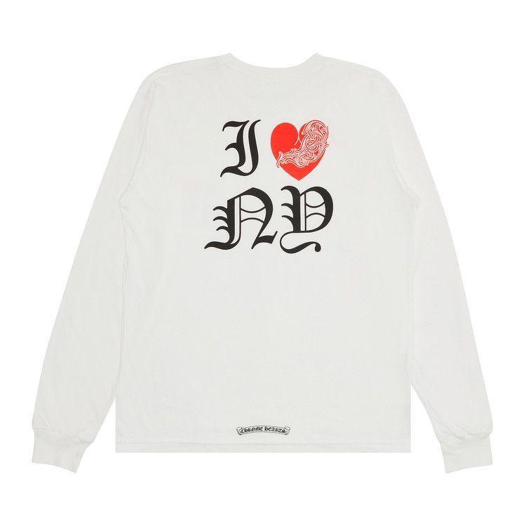 Buy Chrome Hearts I Heart NY Long-Sleeve T-Shirt 'White
