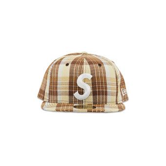 Buy Supreme Metallic Plaid S Logo New Era 'Brown' - SS23H39