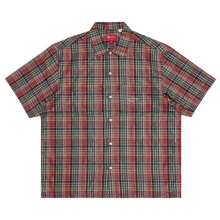 トップス supreme 25ss Mini Plaid S/S Shirt Supreme Mini Plaid S S Shirt (SS25) - $138
