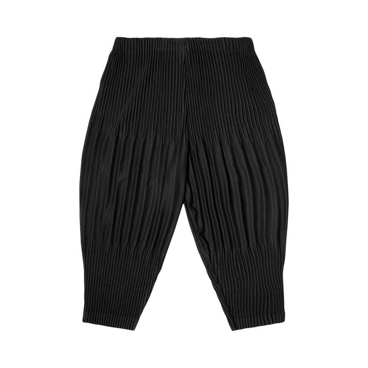 Buy Homme Plissé Issey Miyake Basic Pleated Pants 'Black