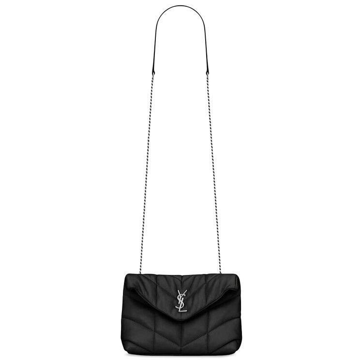 Saint Laurent Loulou Mini Bag Puffer Bag Nero