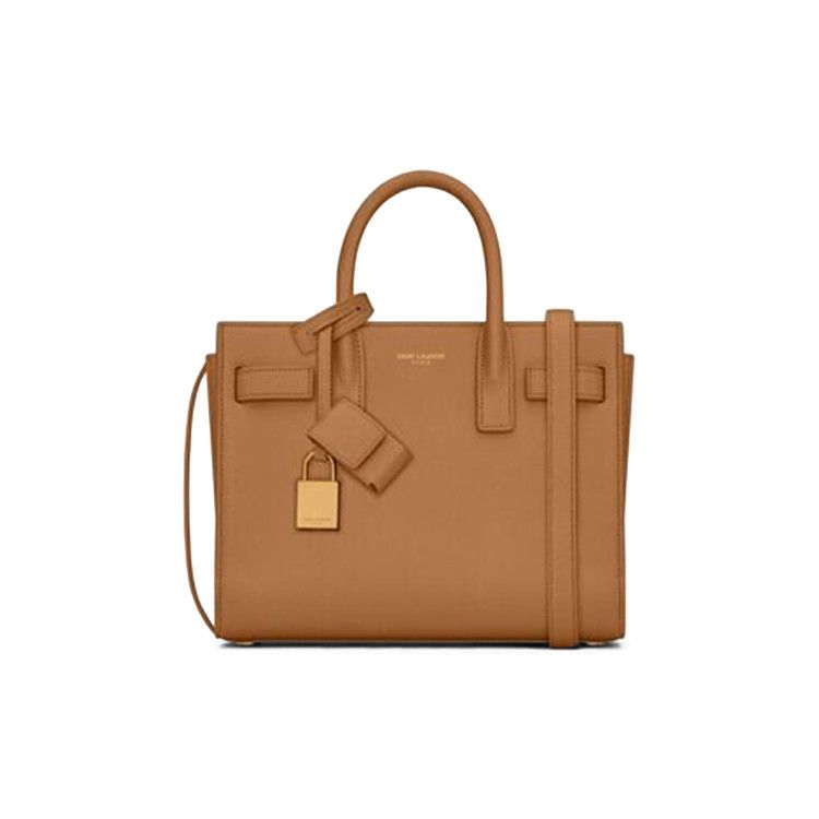 Saint Laurent Nano Sac De Jur Tote Bag 'cinnamon'