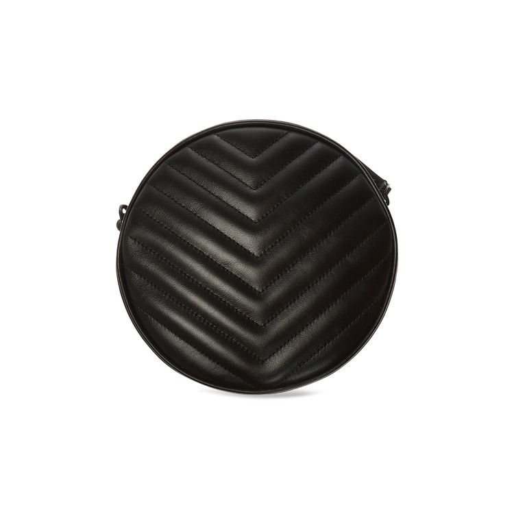 Saint Laurent Jade Quilted Effect Shoulder Bag Black