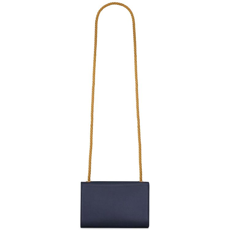Saint Laurent Kate Leather Shoulder Bag 'deep Marine'