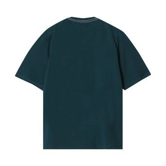 Buy Auralee Mesh Dyed Tee 'Dark Green' - A23ST02CM DKGR | GOAT SA