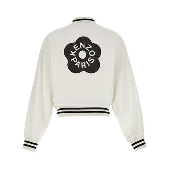 Buy Kenzo Boke Flower 2.0 Zip-Up Sweatshirt 'Off White