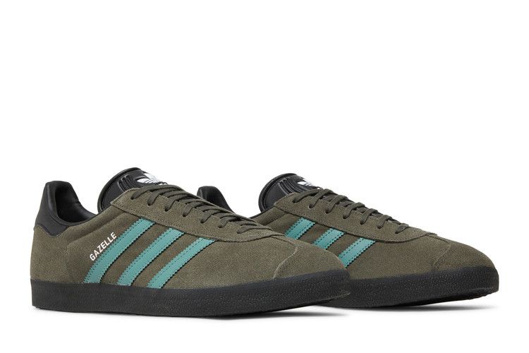 adidas gazelle silver green womens ADIDAS GAZELLE INDOOR W