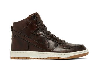 Nike dunk sales burnished leather