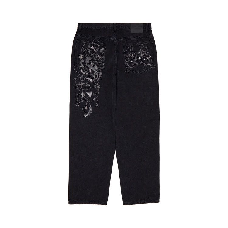 Buy Supreme x Coogi Baggy Jean 'Black' - SS23P8 BLACK | GOAT CA