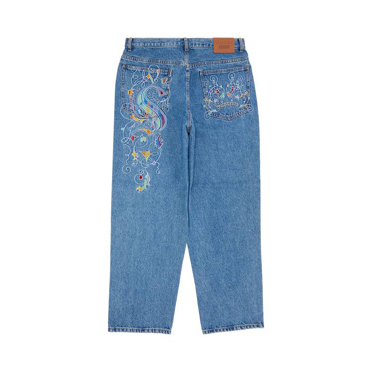 Supreme Coogi Baggy Jean SS 23 - Size 38 - Blue