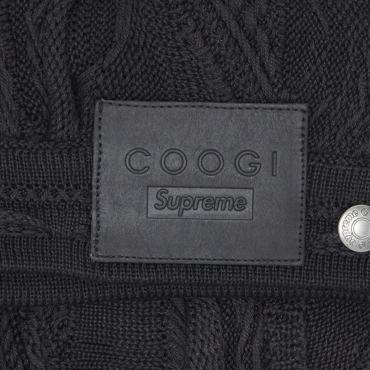 Supreme x Coogi Trucker Jacket 'Black' | GOAT