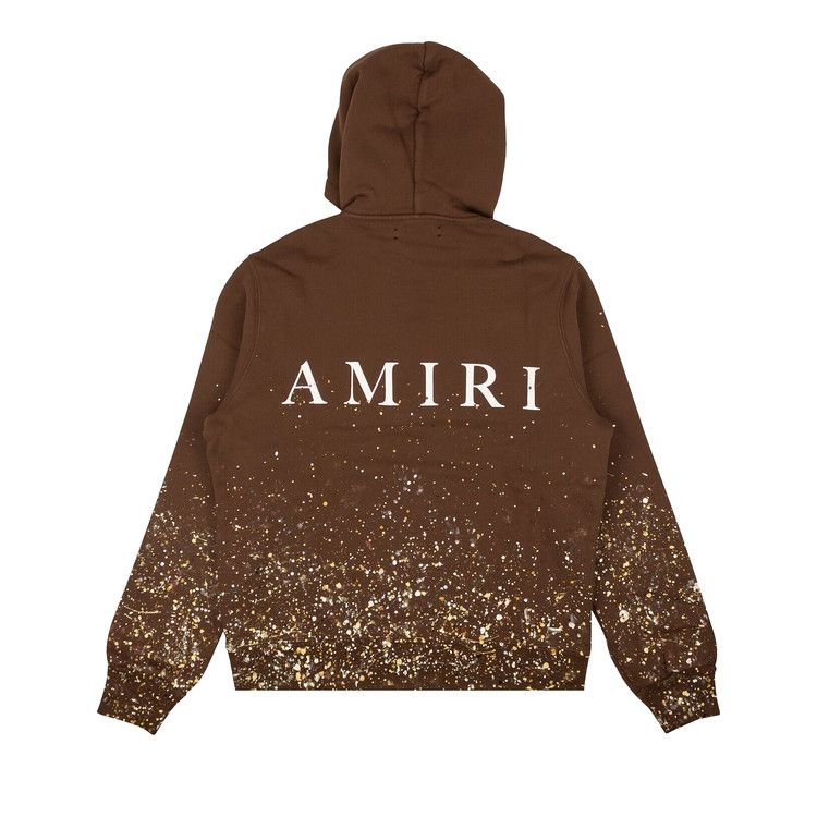 トップス AMIRI Crystal Splash Logo Sweatshirt Amiri Crystal Splash Logo Sweatshirt - Black/Blue | Editorialist