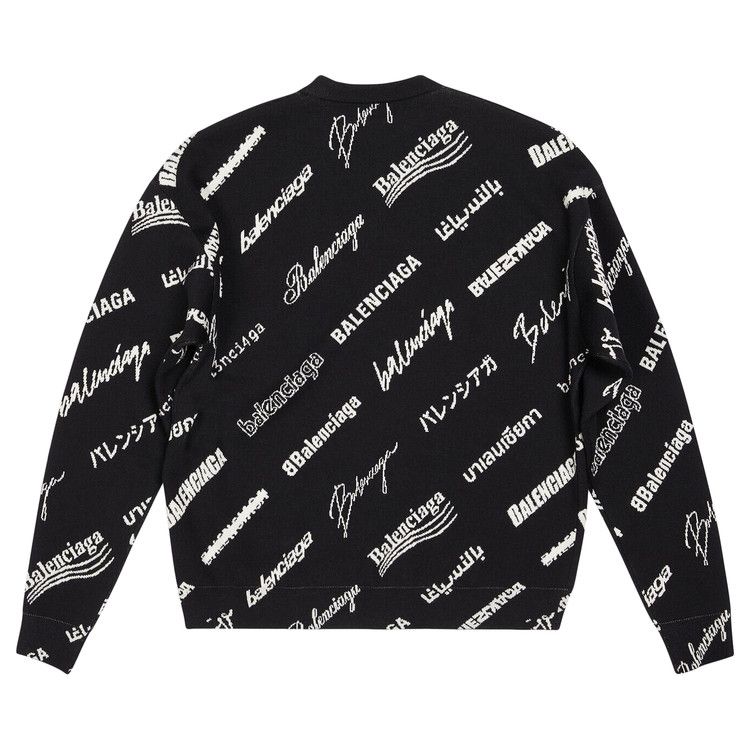 Balenciaga Crewneck Black/White