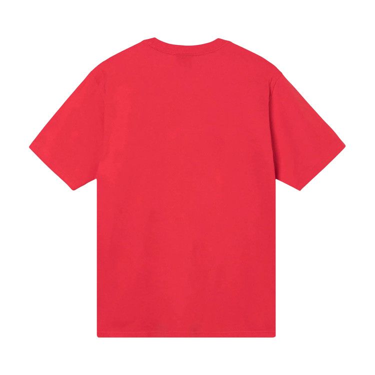 Stussy Split Oval Tee 'red'