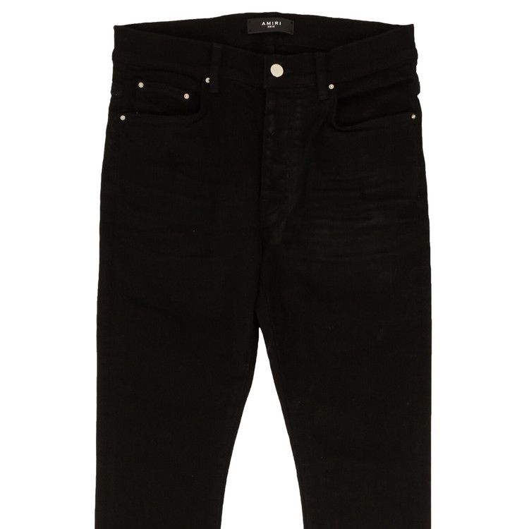 Amiri Stack Jeans Black