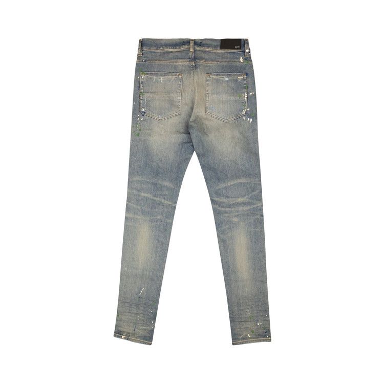 AMIRI ダメージ ジーンズ MX1 JEAN PXMD001-CLAY INDIGO Buy Amiri MX1 Classic Jean 'Clay Indigo' - PXMD001 408 CLAY