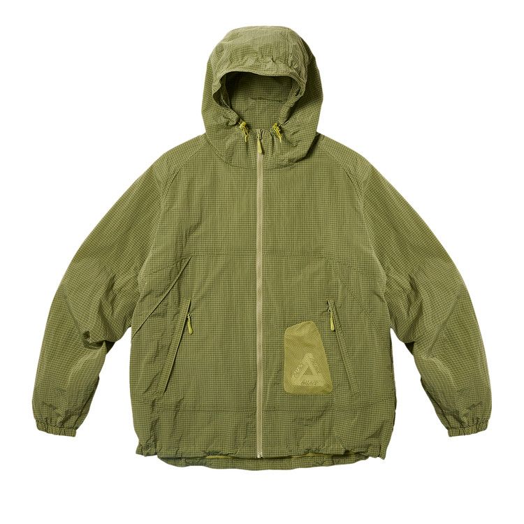 Buy Palace Y-Ripstop Shell Jacket 'Lime' - P24JK077 | GOAT CA