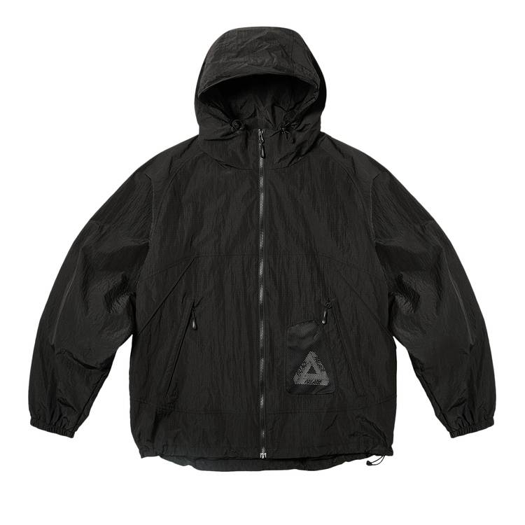 Buy Palace Y-Ripstop Shell Jacket 'Black' - P24JK076 | GOAT CA