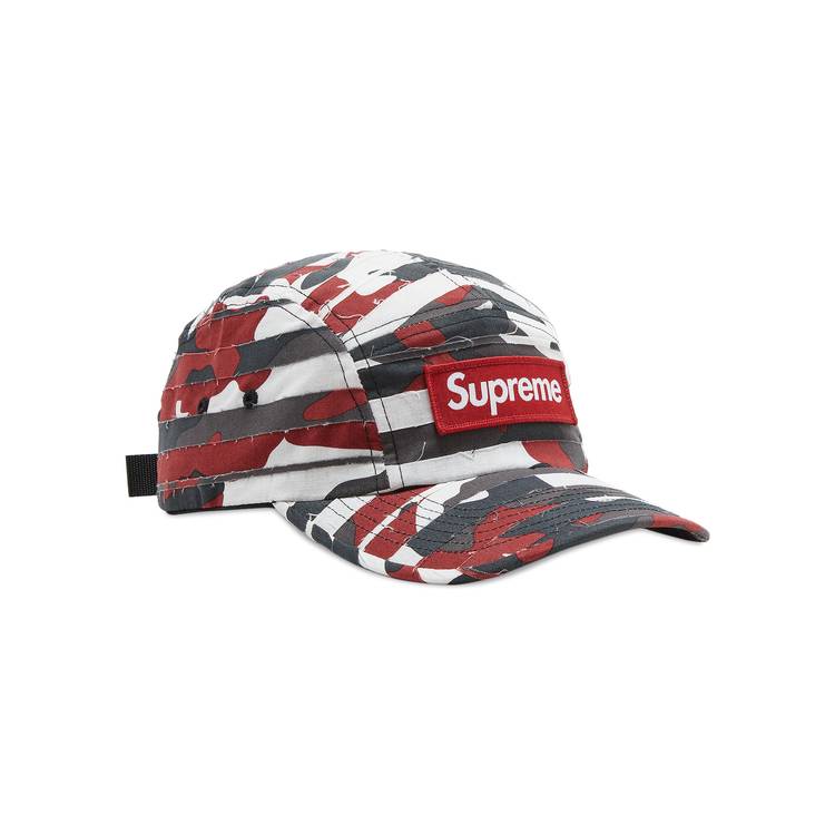 Buy Supreme Layered Camo Camp Cap 'Red' - SS23H119 RED | GOAT