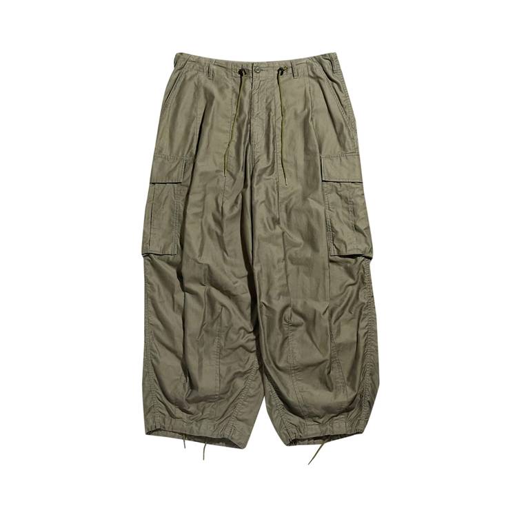 Buy Needles H.D. Pants 'Olive' - MR235 OLIV | GOAT CA