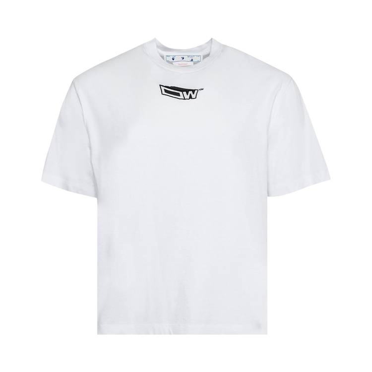 OFF-WHITE Graffiti Freestyle Oversize Skate T-Shirt in White/Black – MARAIS