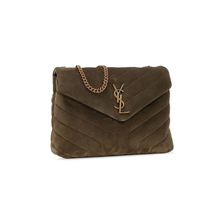 Saint Laurent Loulou Small Chain Bag 'loden Green'