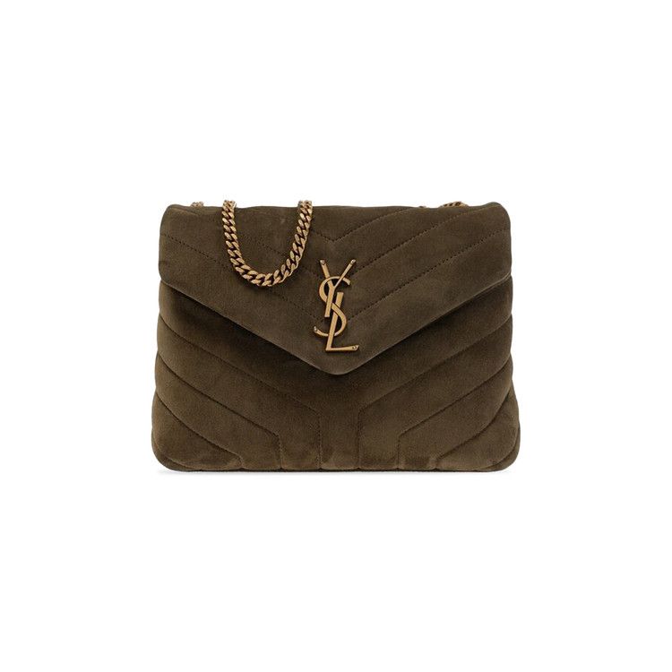 Saint Laurent Loulou Small Chain Bag 'loden Green'