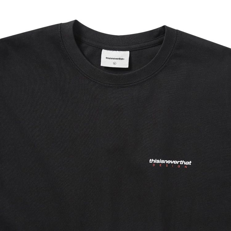 Buy thisisneverthat DSN Logo T-Shirt 'Black' - TN231TTSST03