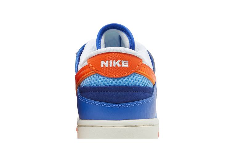 Nike Dunk Low Scrap Knicks Blue Orange White DM0128-100 Men's New