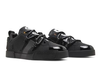 Buy Dolce & Gabbana Portofino Low 'Black' - CS1783 AJ986 89690 | GOAT