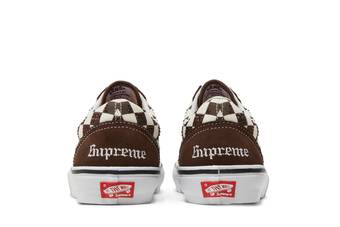 Supreme x Swarovski x Skate Old Skool 'Brown'