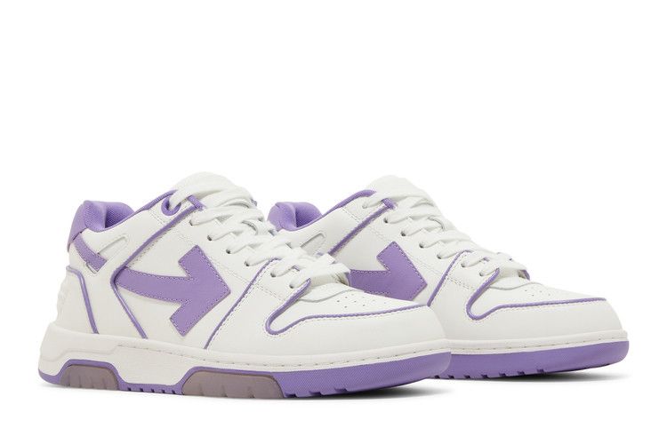 ★Off-White★ Sneakers White Purple OWIA112S23LEA0010137 OWI Buy Off-White Wmns Out of Office 'Outlined - White Lilac