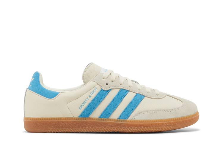 Buy Sporty & Rich x Samba OG 'Cream Blue' - IE7096 | GOAT