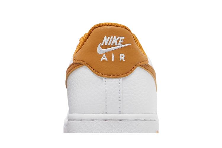 Nike Grade School Air Force 1 White/Desert Ochre