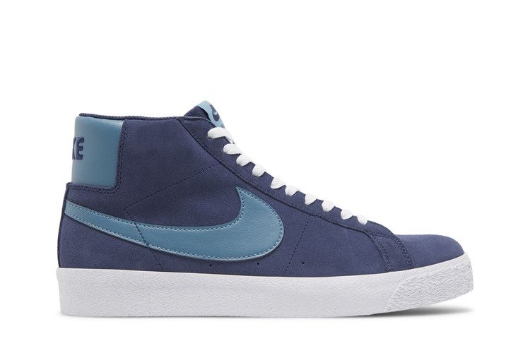 正規品★USED! Zumba 青マーブル柄上下セットS Nike SB Zoom Blazer Mid Royal Blue Suede Deep White 864349-403