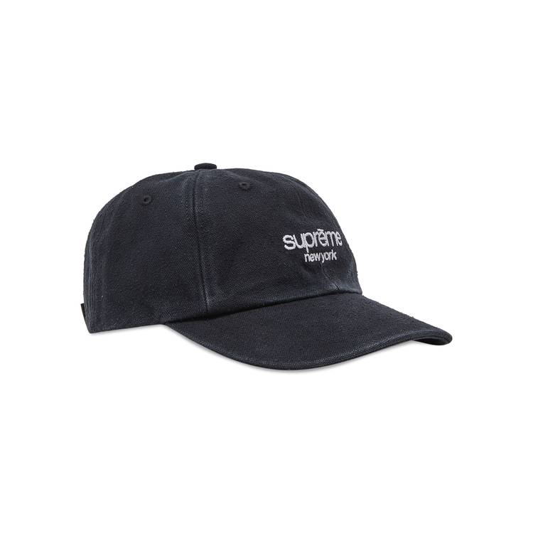Buy Supreme Classic Logo 6-Panel 'Black' - SS23H133 BLACK | GOAT