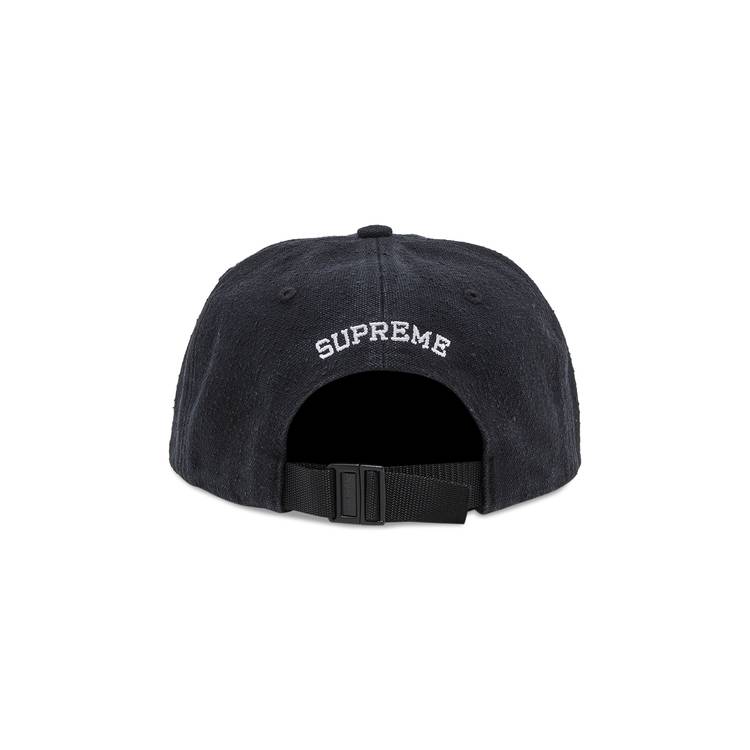 Buy Supreme Classic Logo 6-Panel 'Black' - SS23H133 BLACK | GOAT