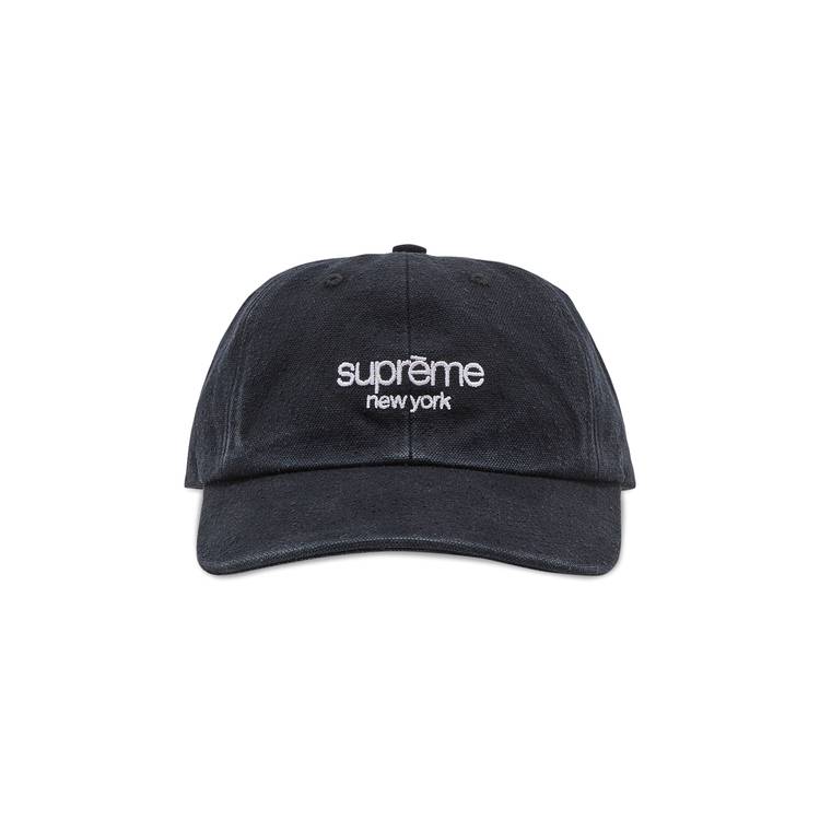 Buy Supreme Classic Logo 6-Panel 'Black' - SS23H133 BLACK | GOAT CA